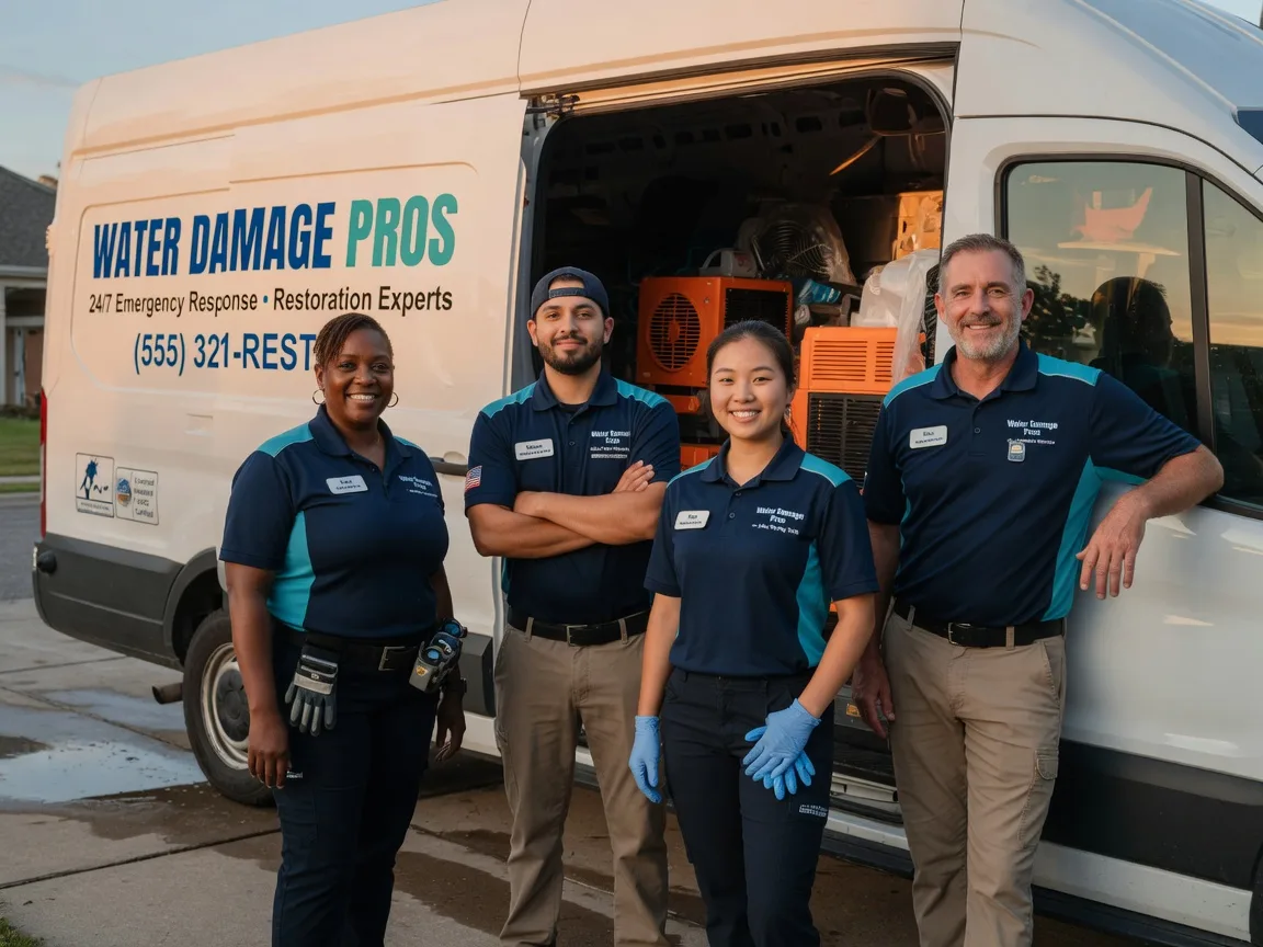 Water Damage Restoration company in New Leipzig, ND